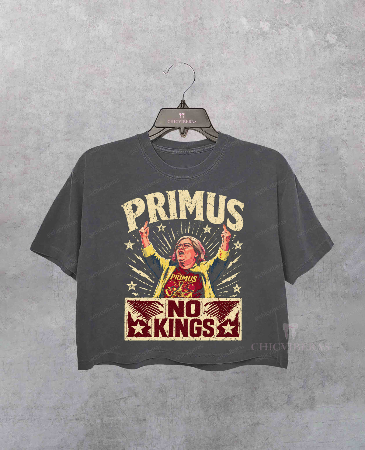 Primus No Kings Crop Shirt