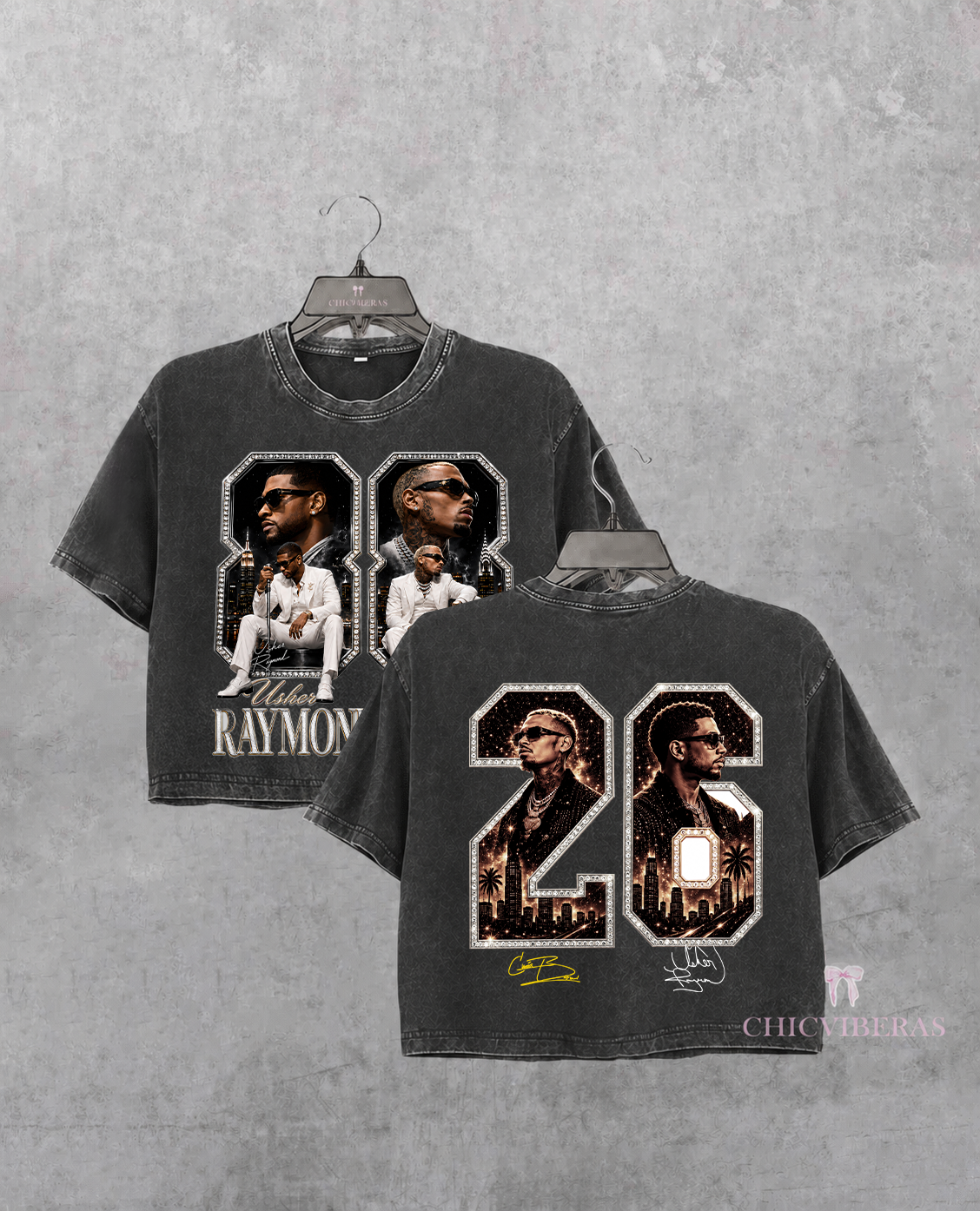 Raymond and Brown Tour 2026 R&B Crop Shirt