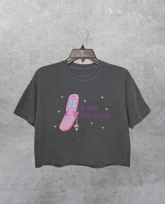 Hot To Go Midwest Princess Crop Shirt