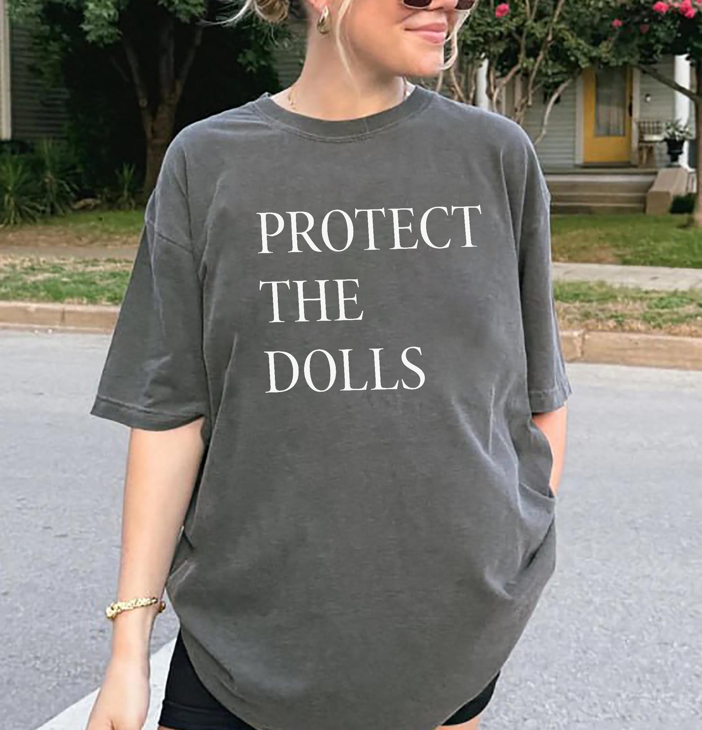 Protect The Dolls LGBT Rights Crop Shirt