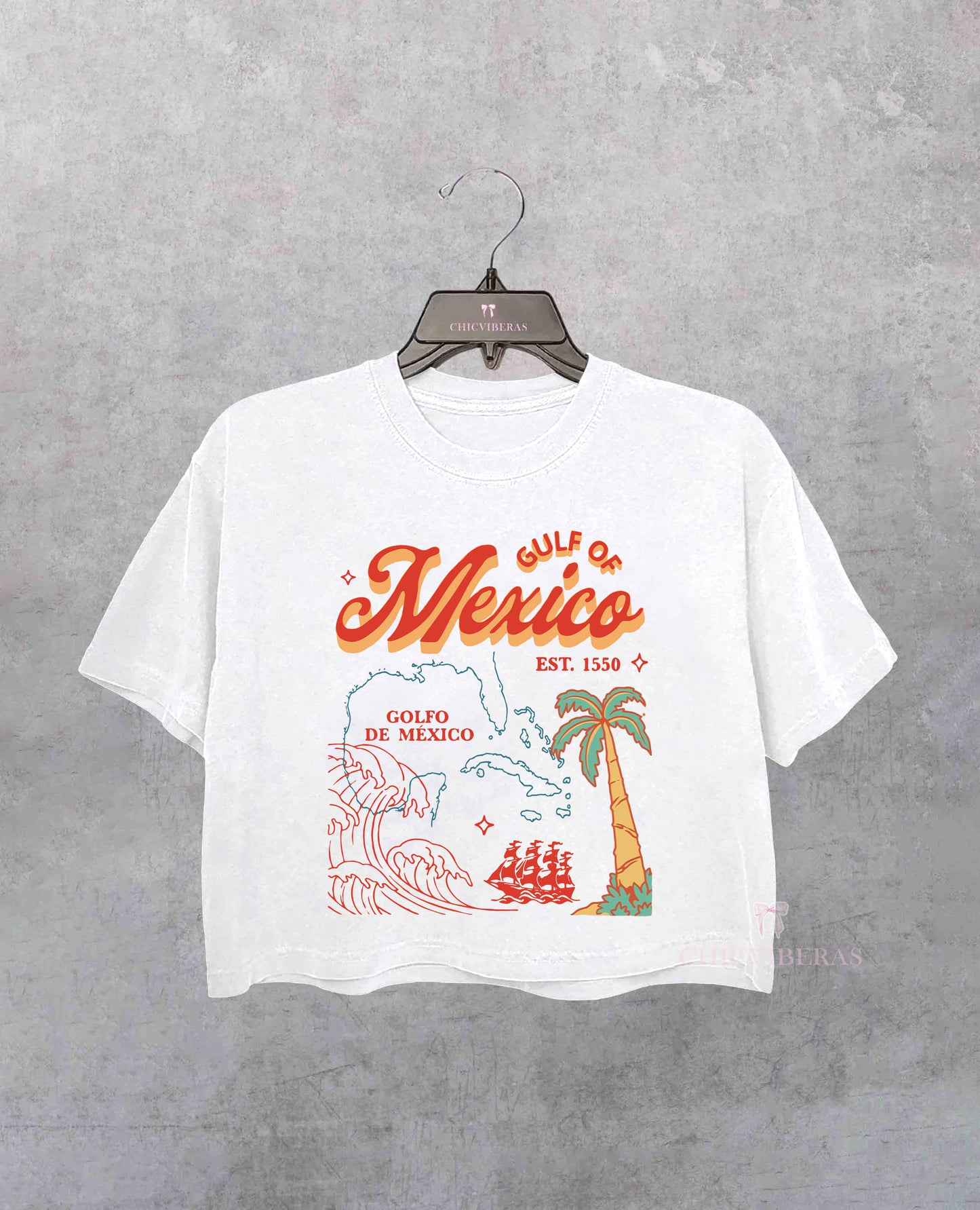 Gulf Of Mexico Social Justice Crop Shirt