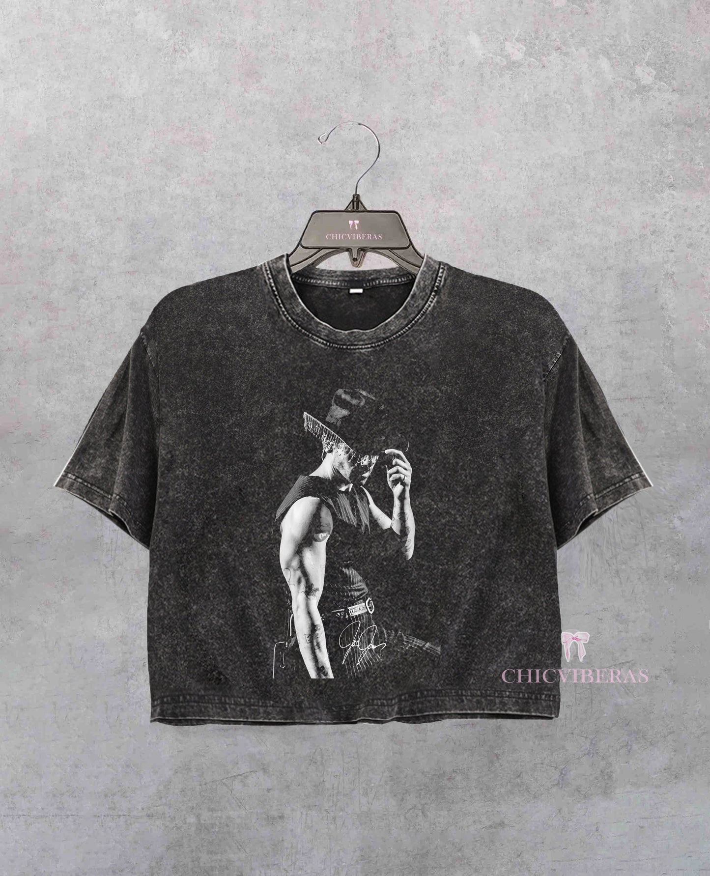 Joe Jonas Cowboy Crop Shirt