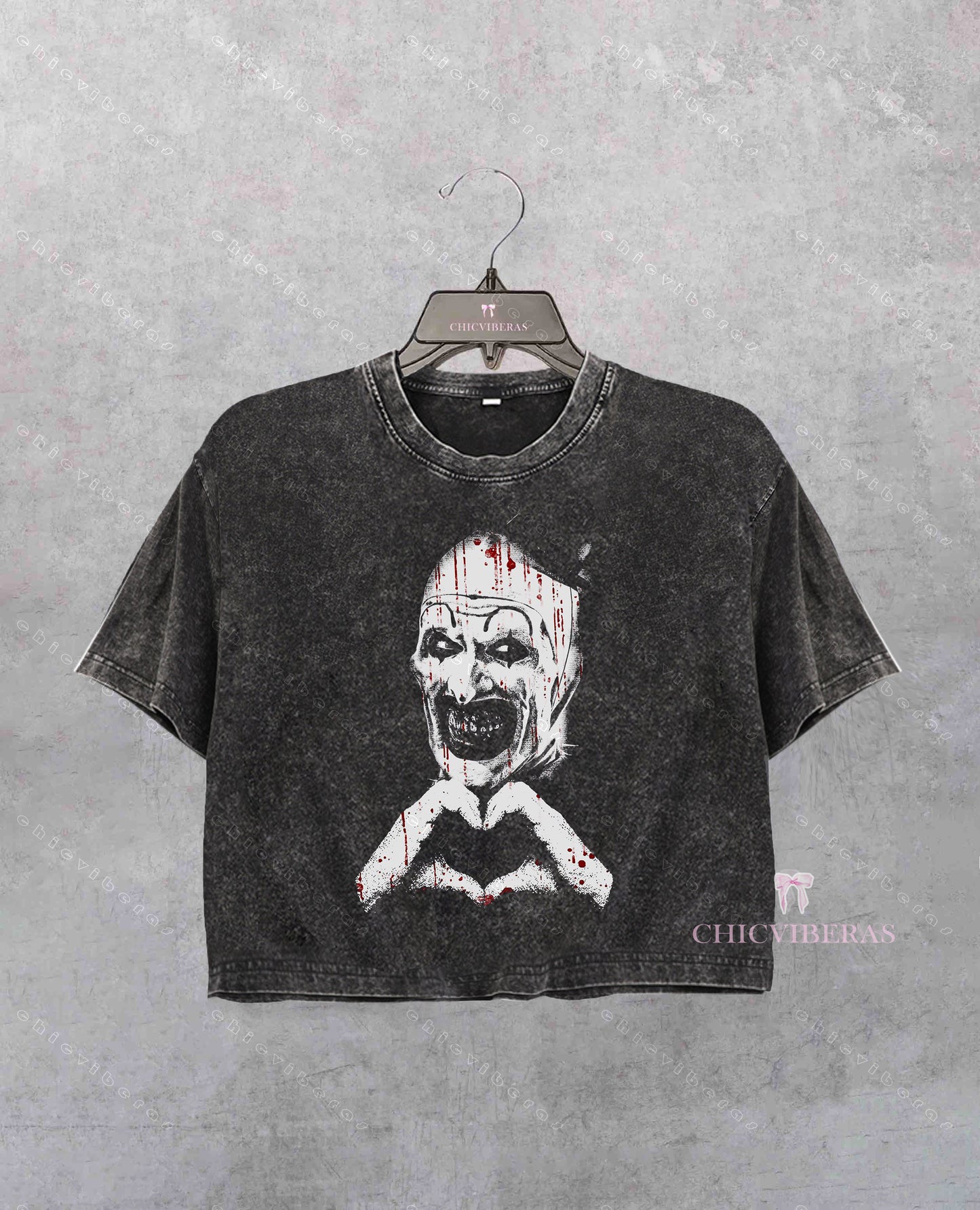 Art The Clown Terrifier Crop Shirt