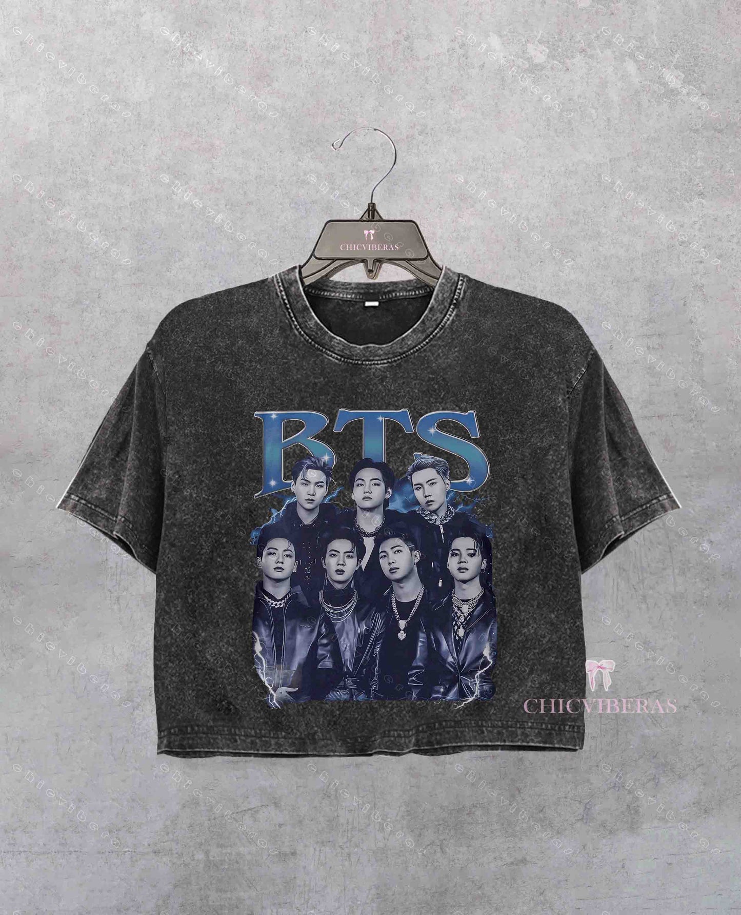 Limited BTS Kpop 90s Crop Shirt