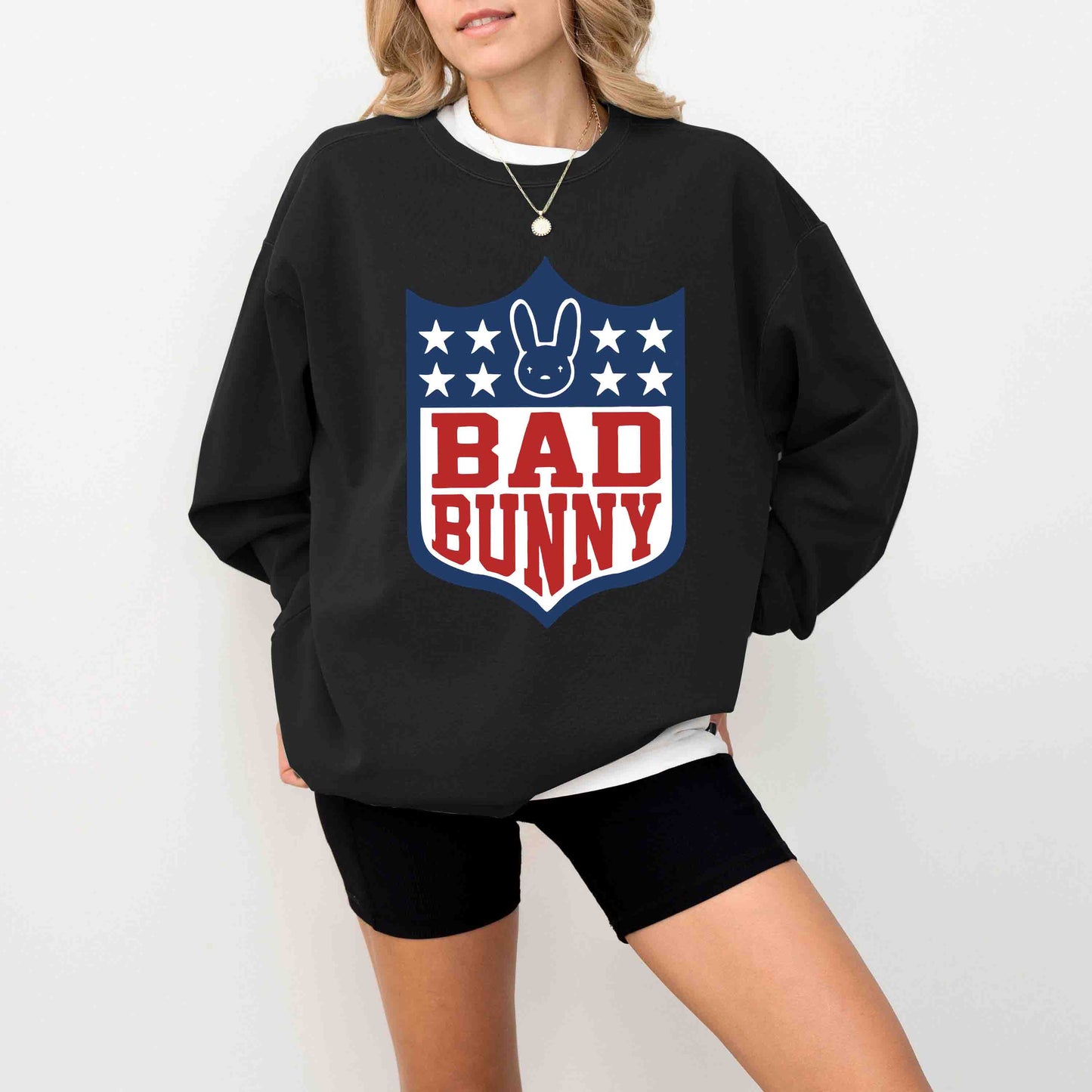 Bad Bunny Football Crewneck