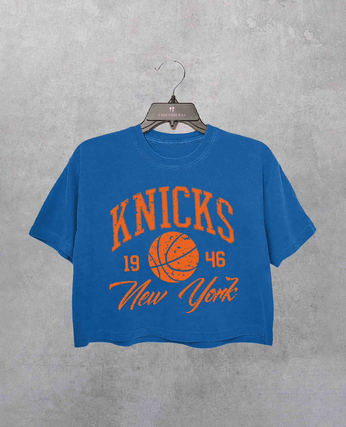 New York Basketball Crop Shirt