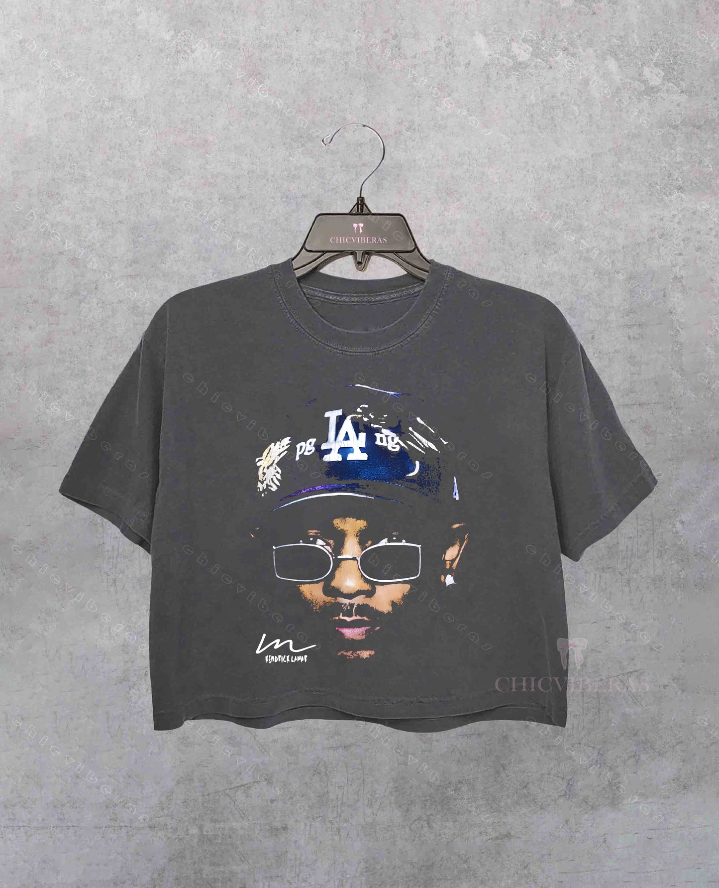 KENDRICK LAMAR Rap Crop Shirt