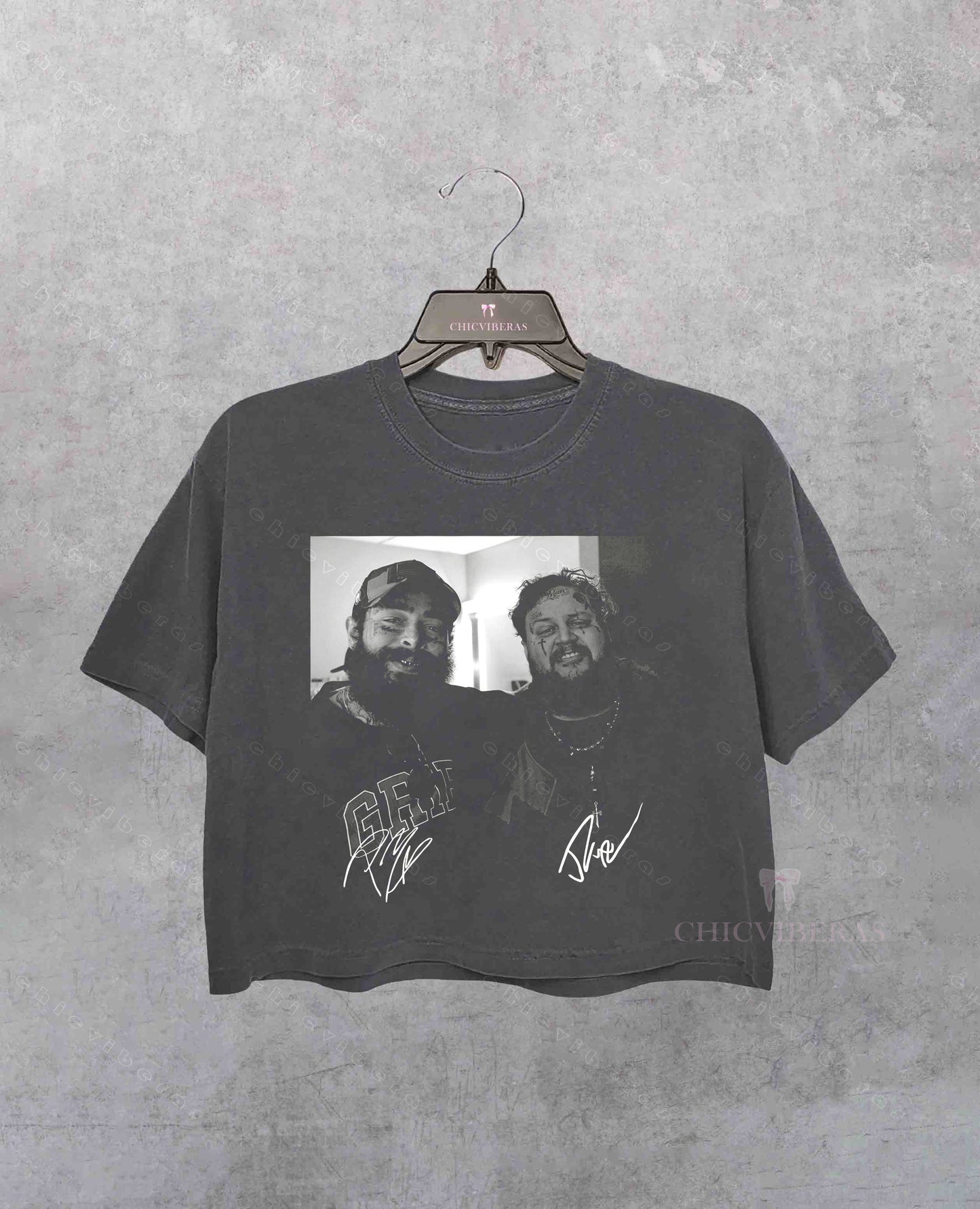 Post Malone & Jelly Roll Crop Shirt