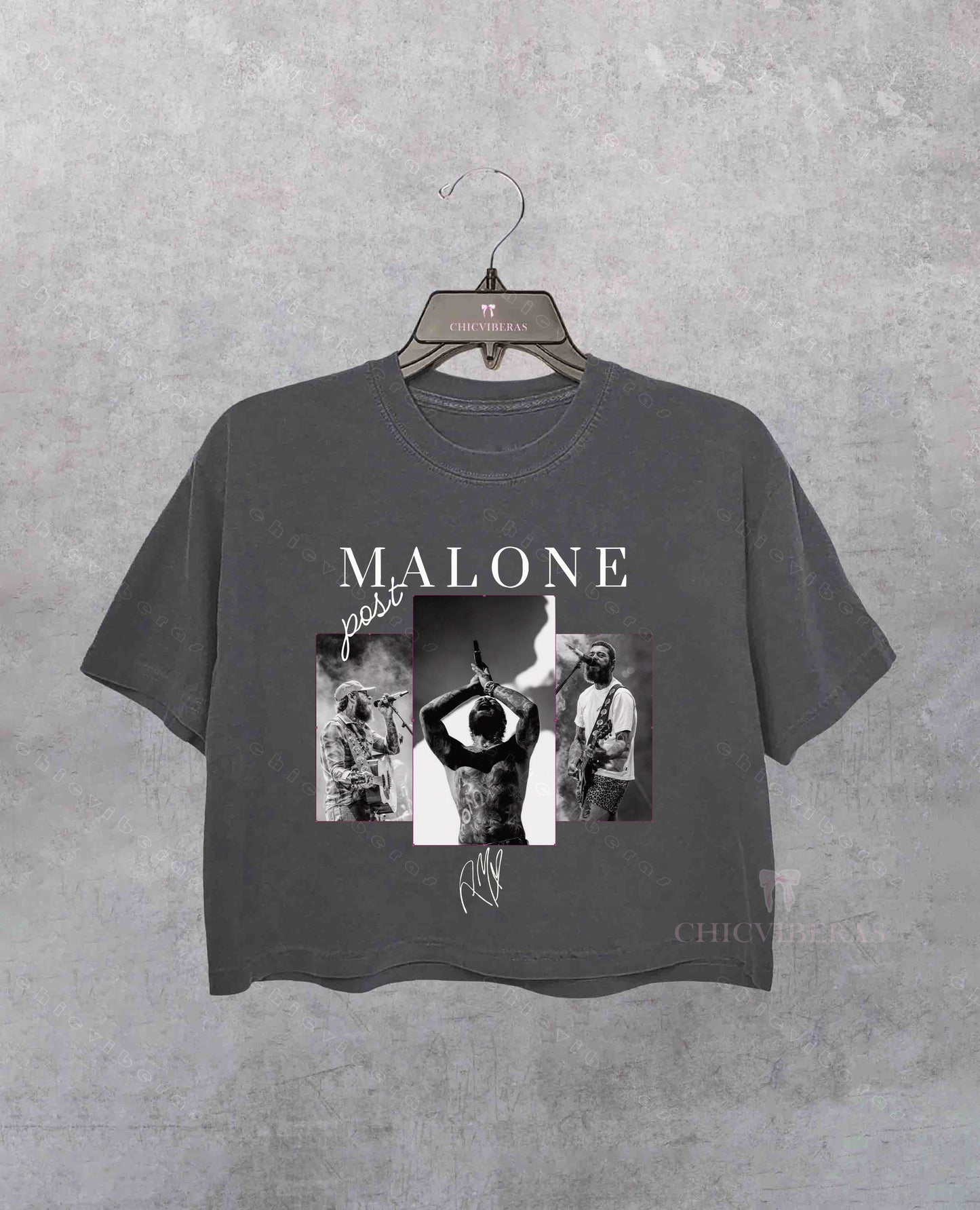 Posty Malone Music Crop Shirt