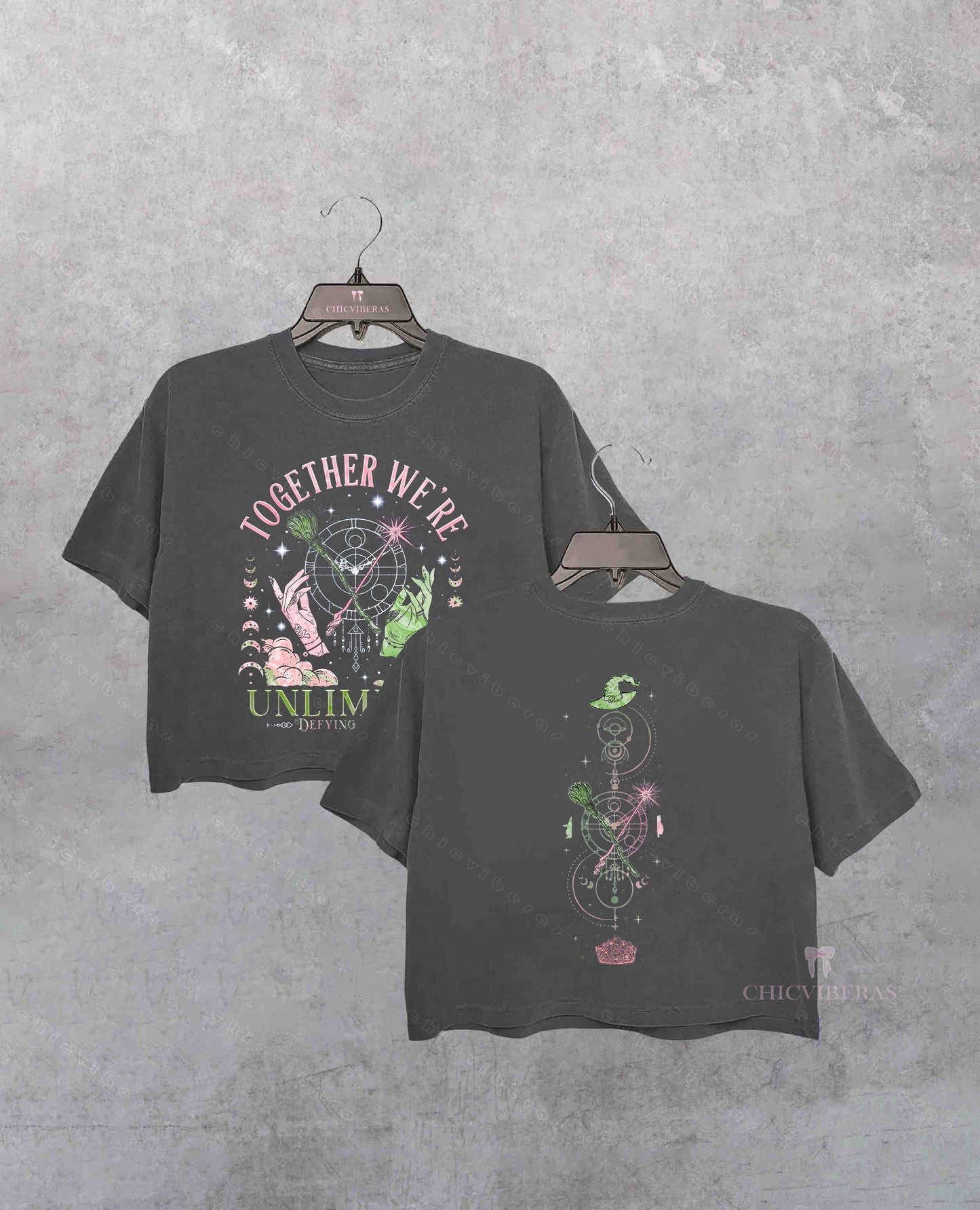 Wicked Together We’re 2 Side Crop Shirt