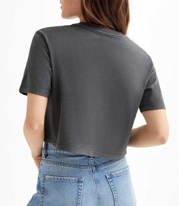 I Cry A Lot But I Am So Productive TS Crop Shirt