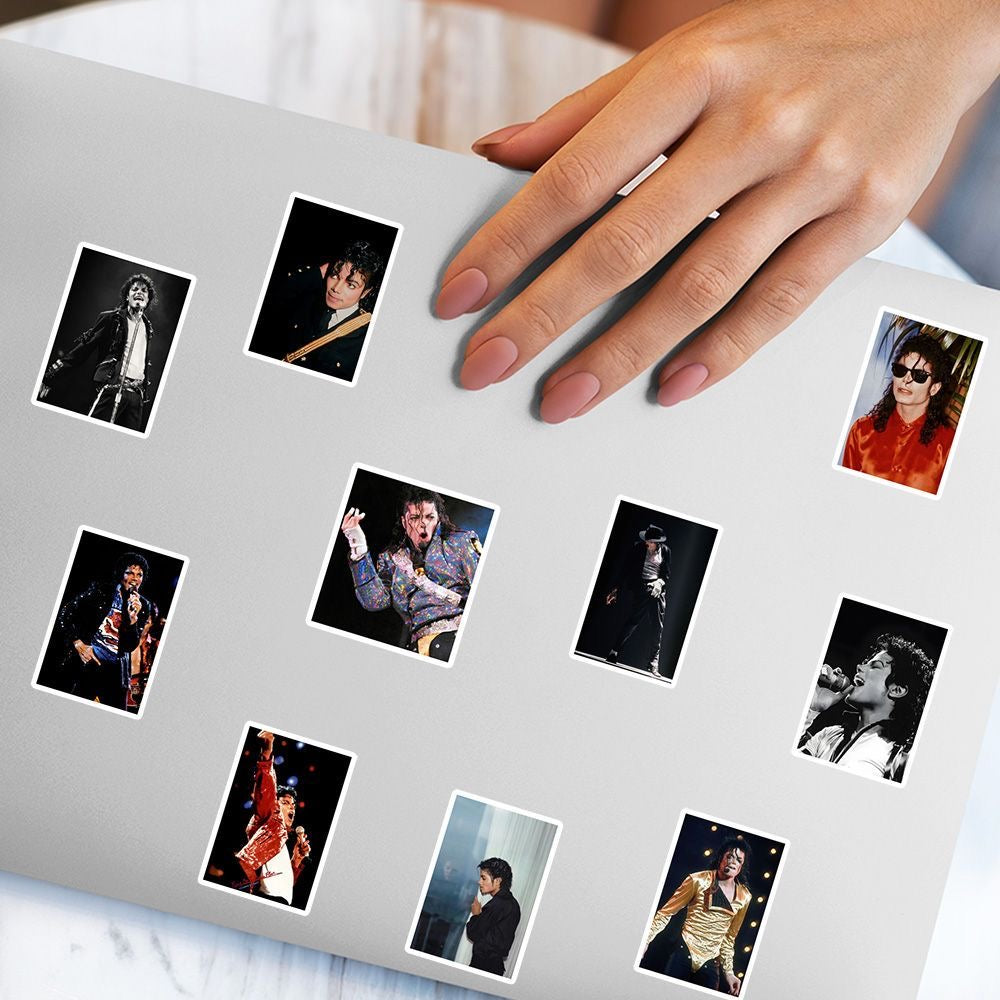 24 Pcs MJ Sticker
