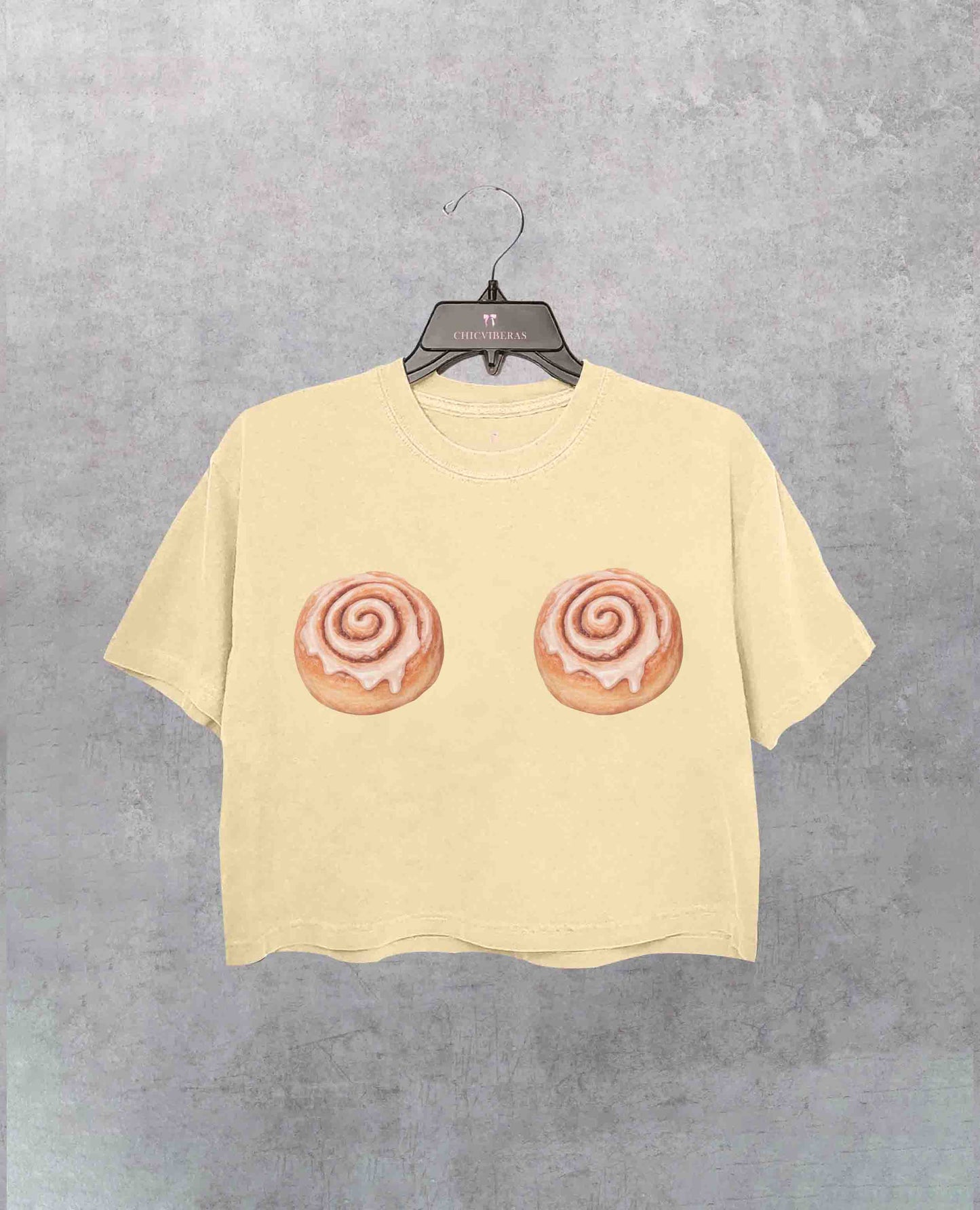Harry SNL Cinnamon Roll Style Funny Crop Shirt