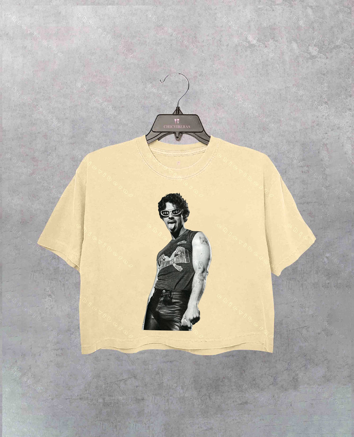 20th Anniversary Of Jonas Crop Shirt