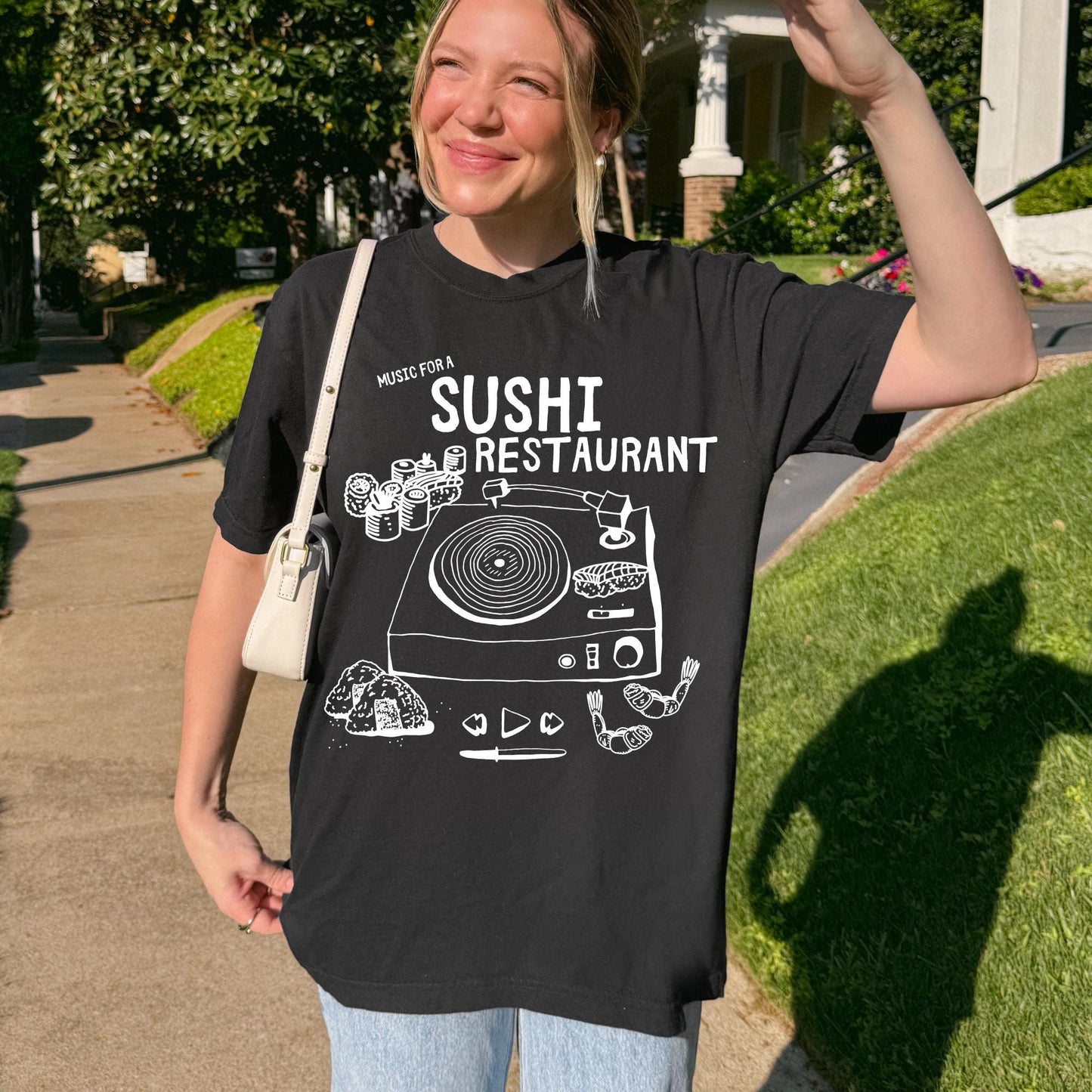 Music For Sushi Restuarant Tee