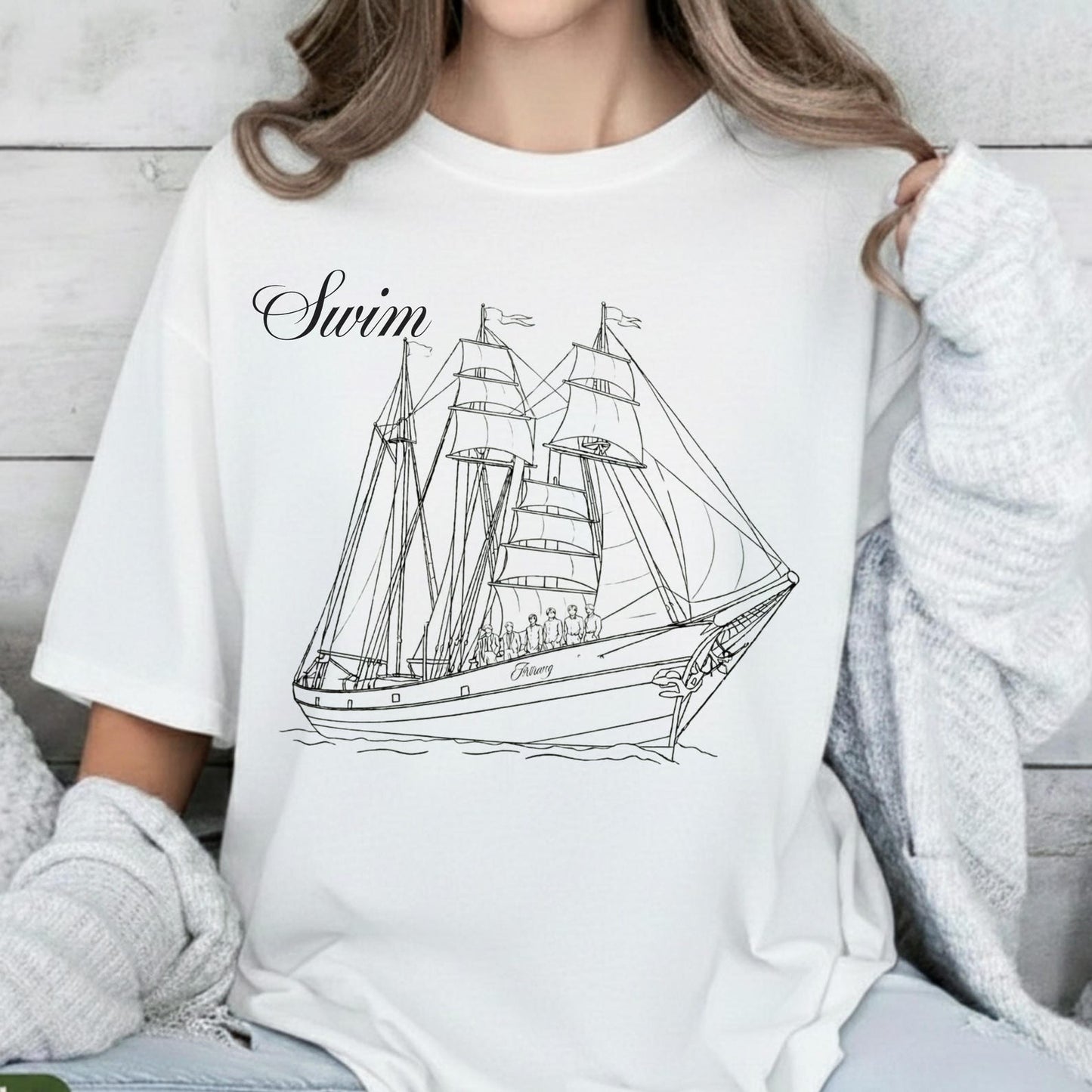 Arirang Swim Track Tee