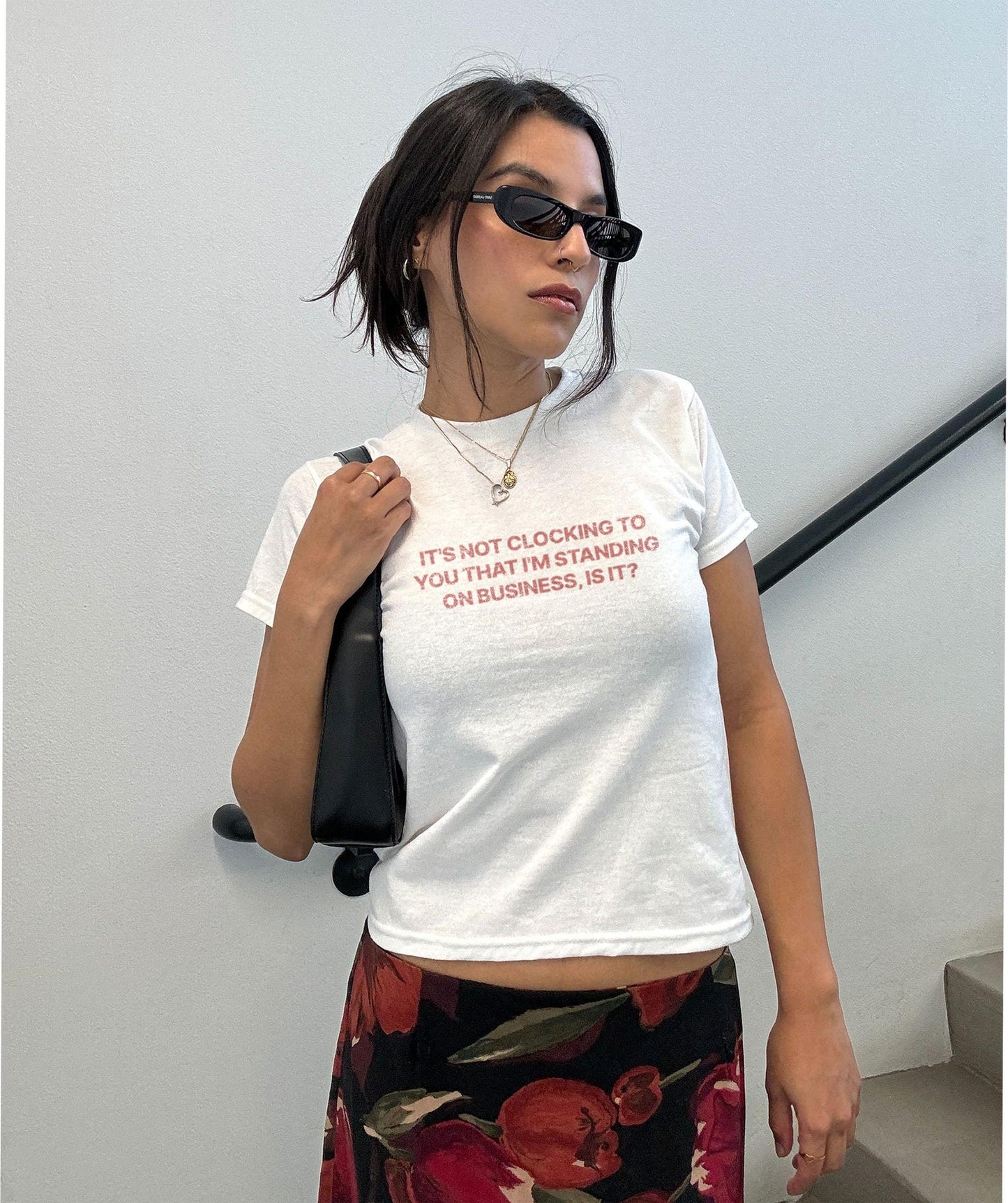It's Not Clocking To You That I'm Standing On Business Baby Tee