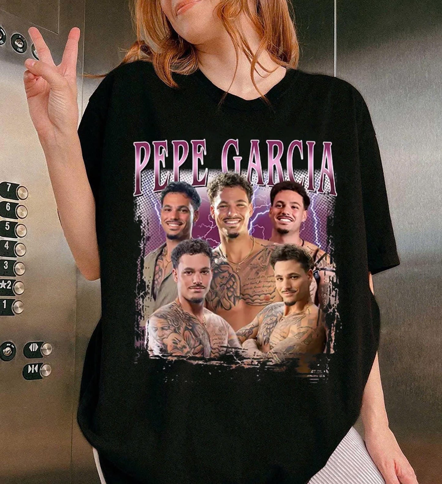 Pepe Garcia Love island USA Crop Shirt