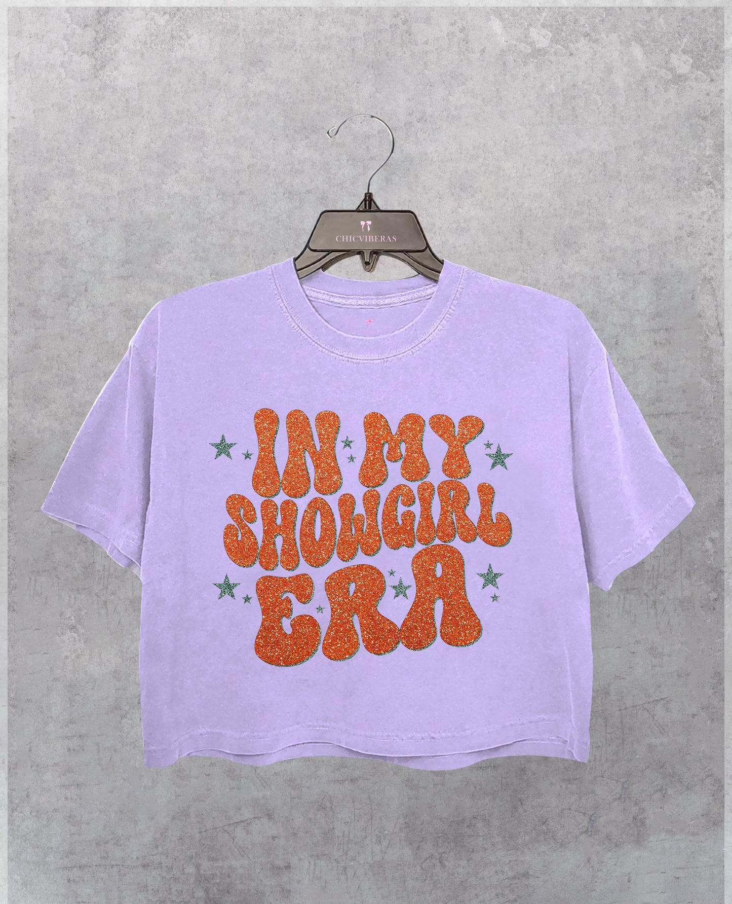 Vintage In My Showgirl Era nspired Crop Shirt
