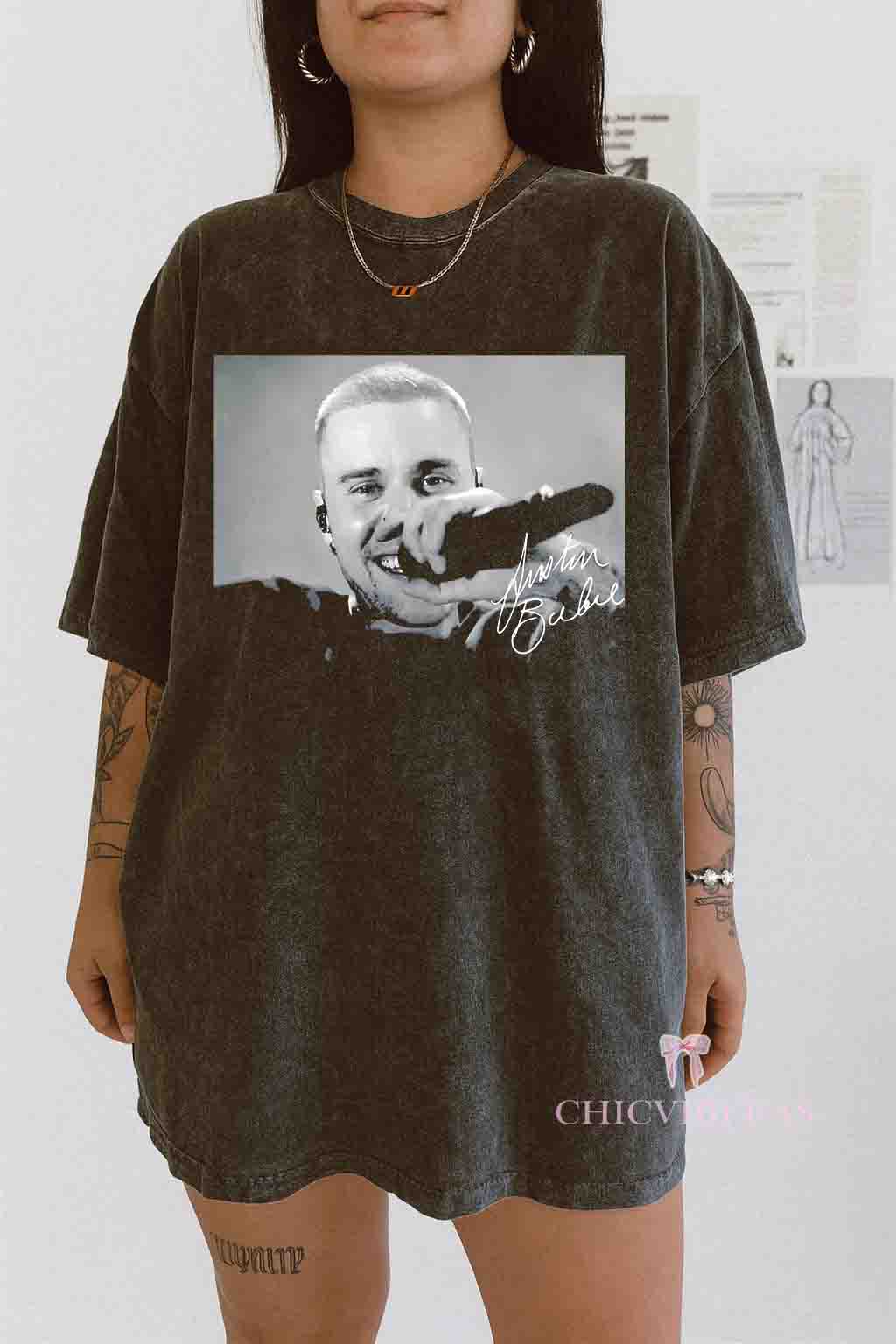 Bieberchella Justin Bieber Coachella Concert Tee