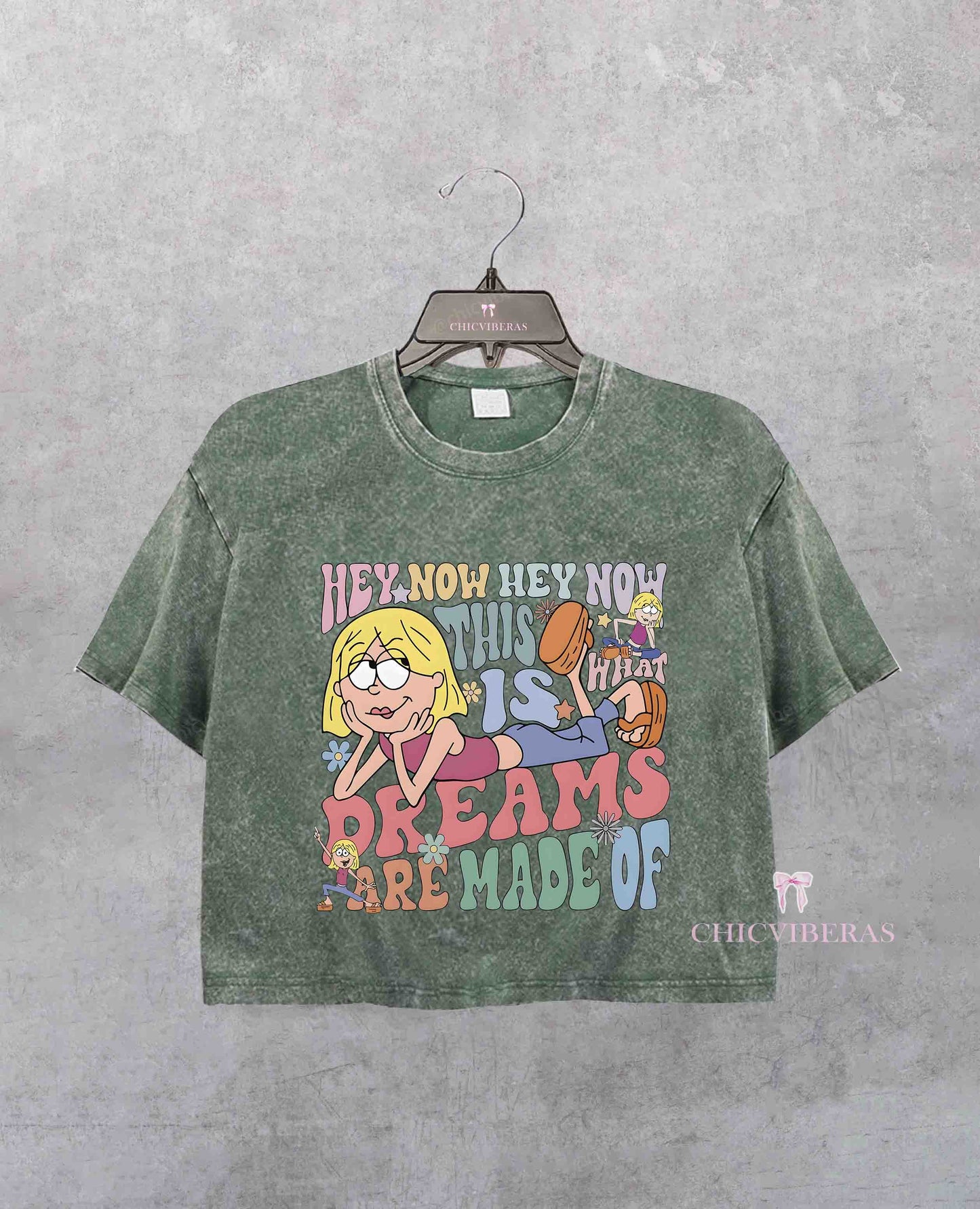 This Is What Dreams Are Made Of Lizzie McGuire Crop Shirt