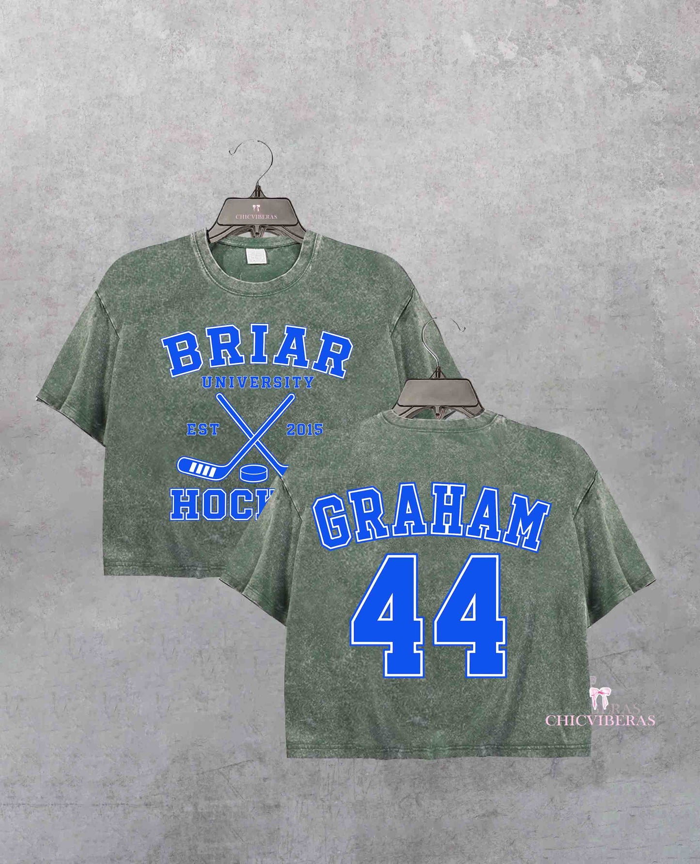 Briar University Graham 44 Crop Shirt