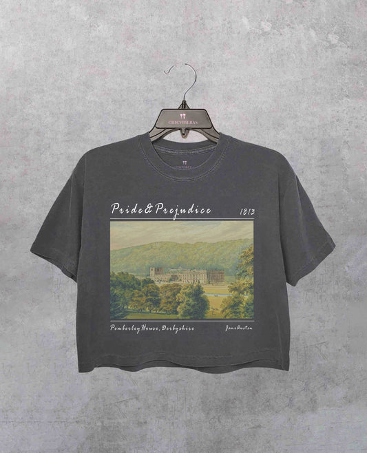 Pride and Prejudice Pemberley House Crop Shirt