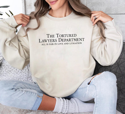 Tortured Lawyers Department Crewneck