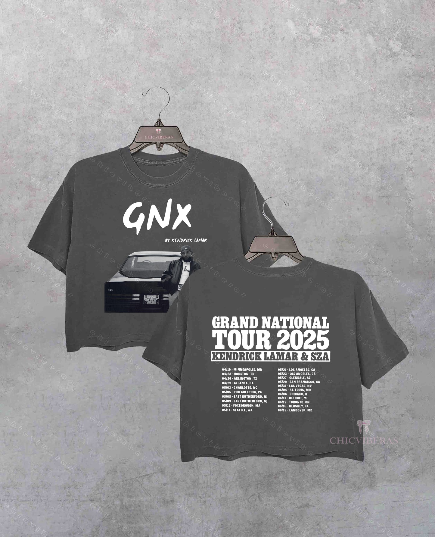 GNX Tour 2025 Fan Crop Shirt