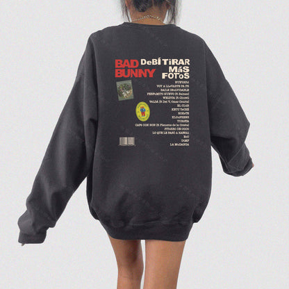 Bad Bunny Debi Tirar Mas Fotos Bad Bunny Crewneck