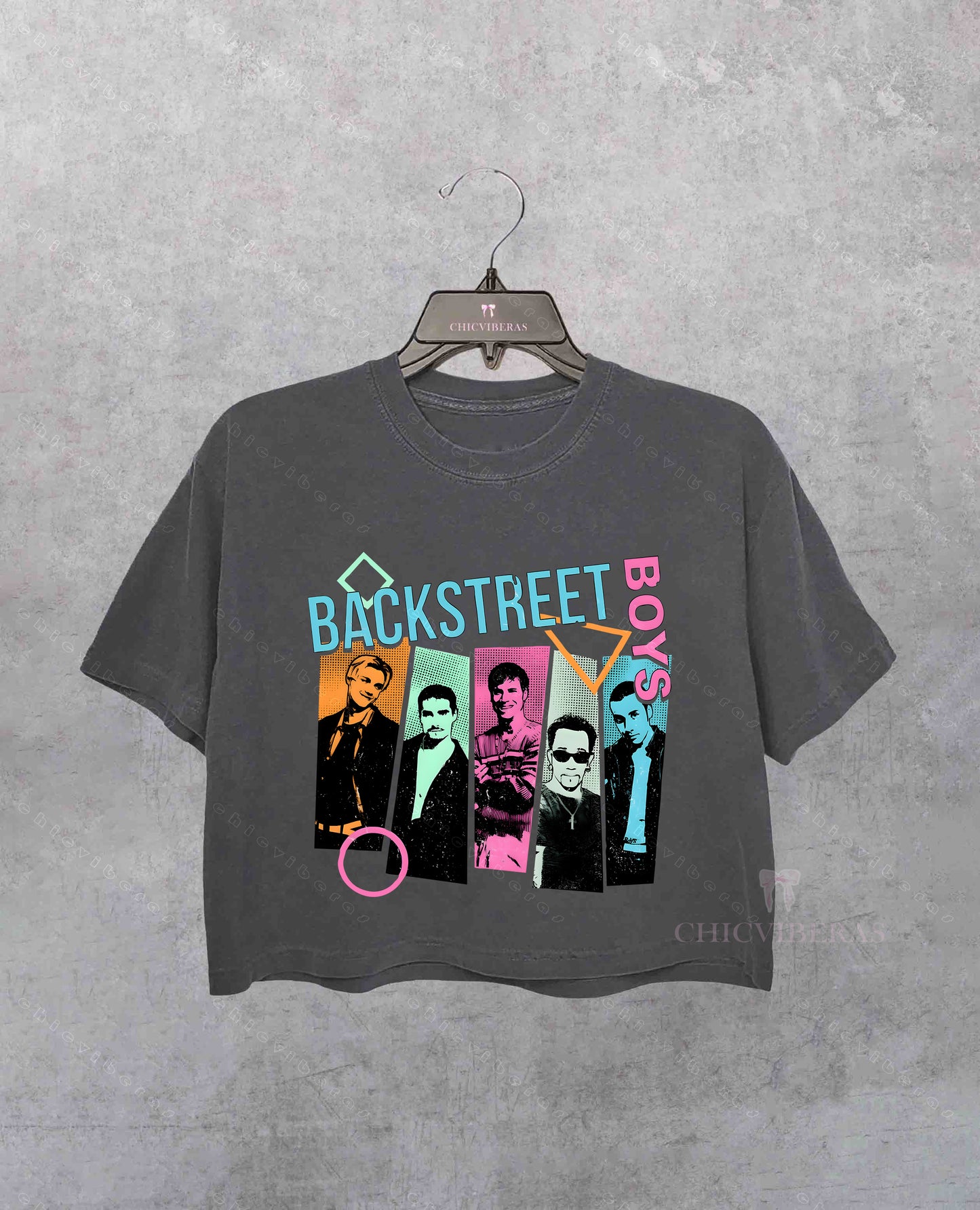 Pop Music Bring Memory Back BSB Crop Shirt