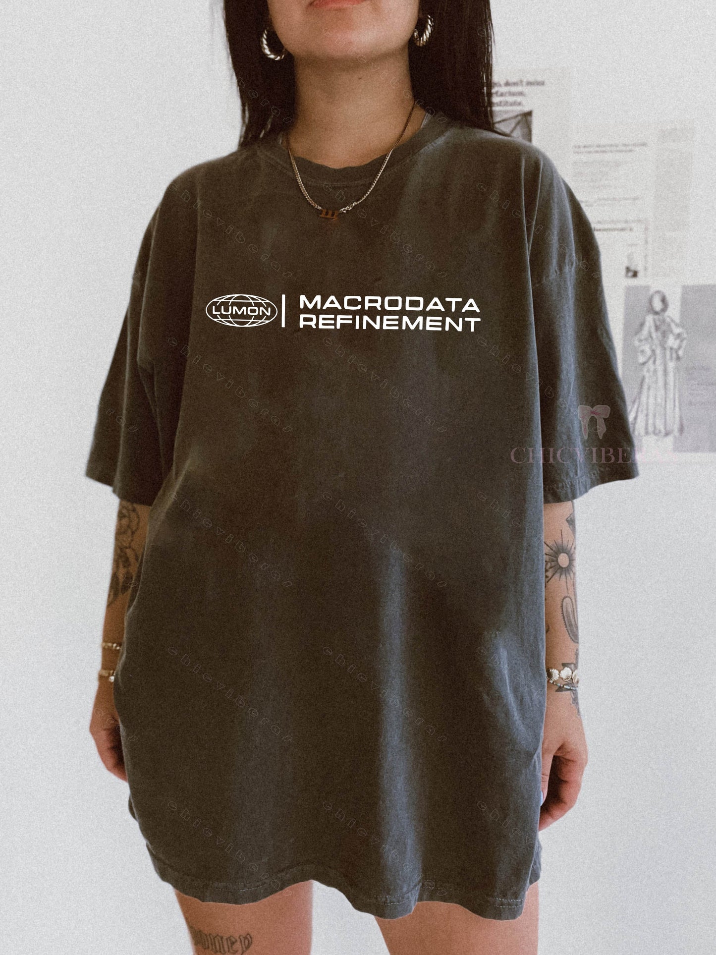 Lumon Macrodata Refinement Severance Tee