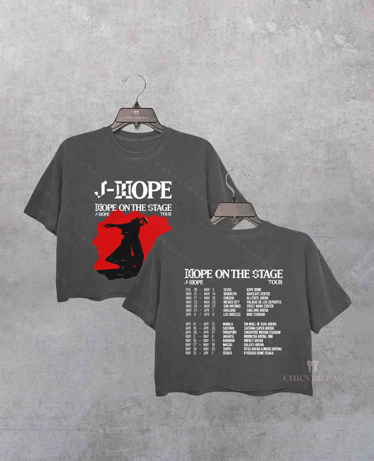 J-Hope Hope On The Stage Tour Crop Shirt