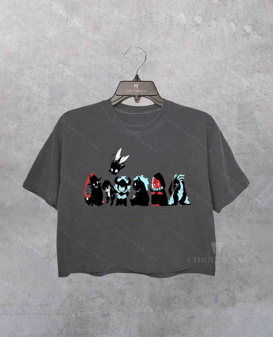 Solo Leveling Sung Jinwoo Crop Shirt