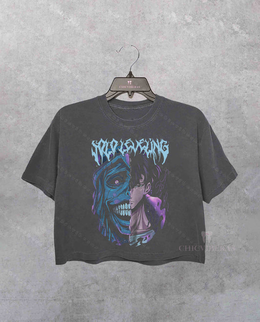 Solo Leveling Crop Shirt