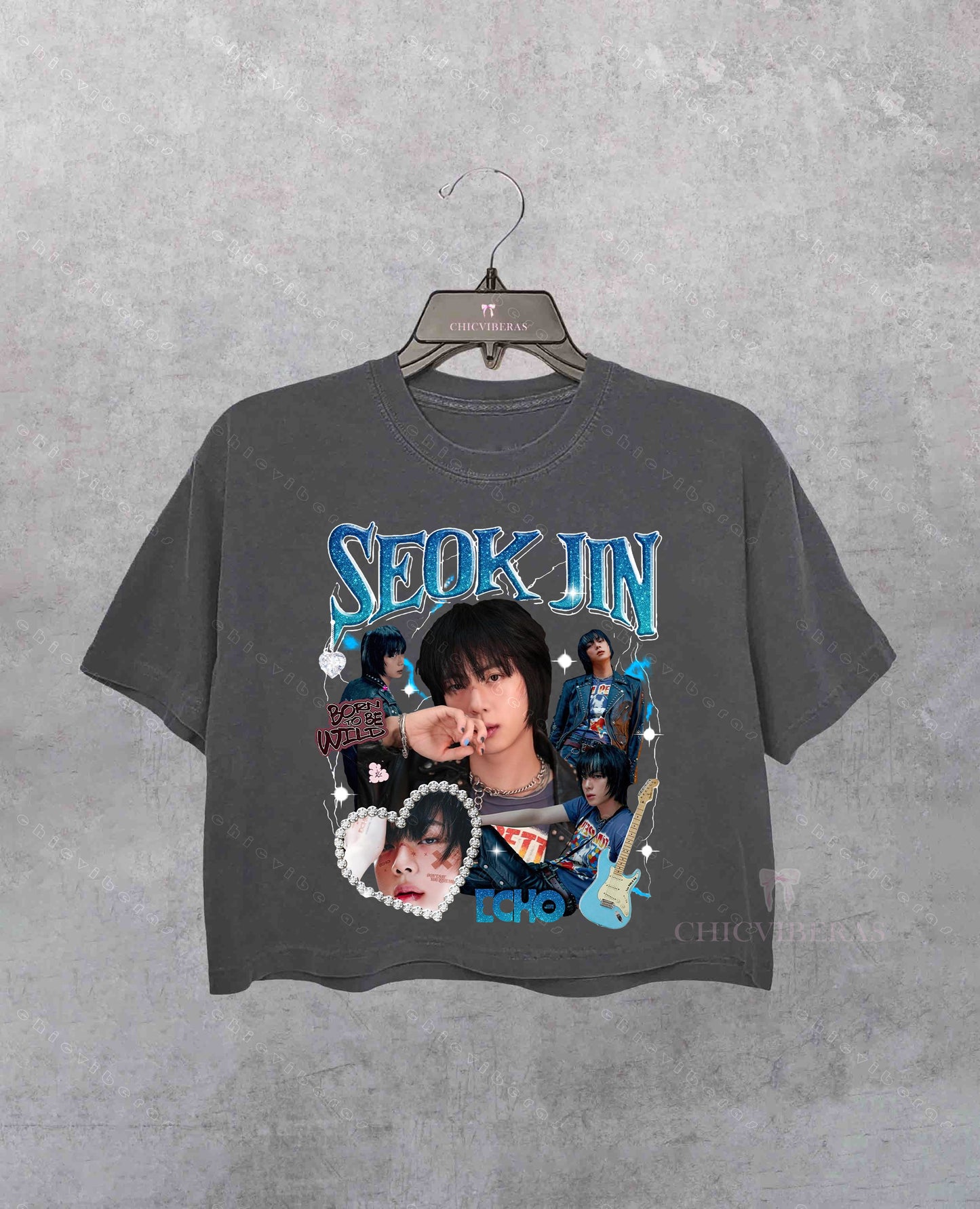 Echo Jin BTS Solo Album Crop Shirt