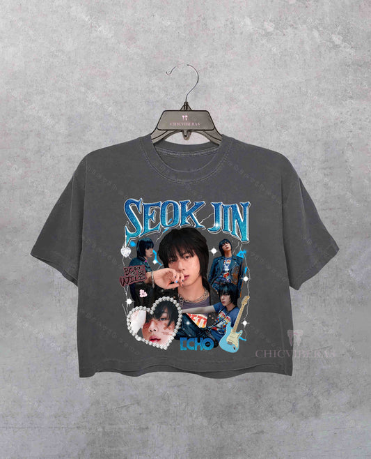 Echo Jin BTS Solo Album Crop Shirt