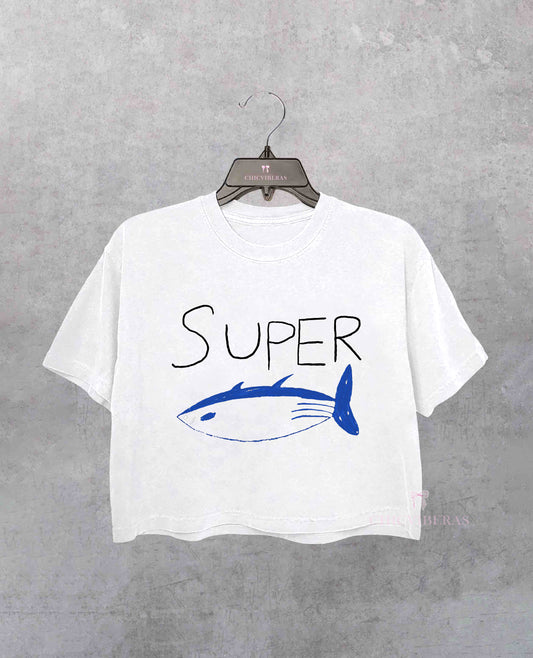 Kim Seokjin Super Tuna Crop Shirt