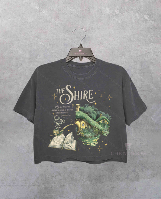 The Lord Of The Rings The Shire Crop Shirt
