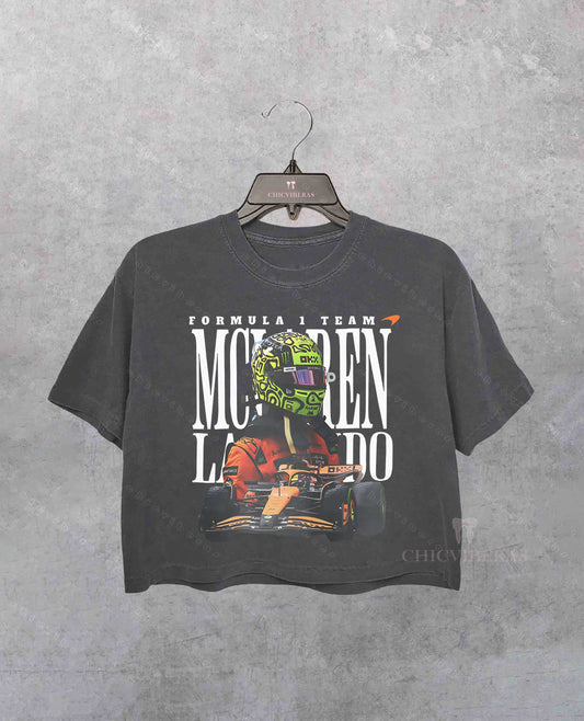 Limited Lando Norris Vintage Crop Shirt