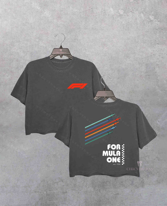 Formula 1 Racing TeamCrop Shirt