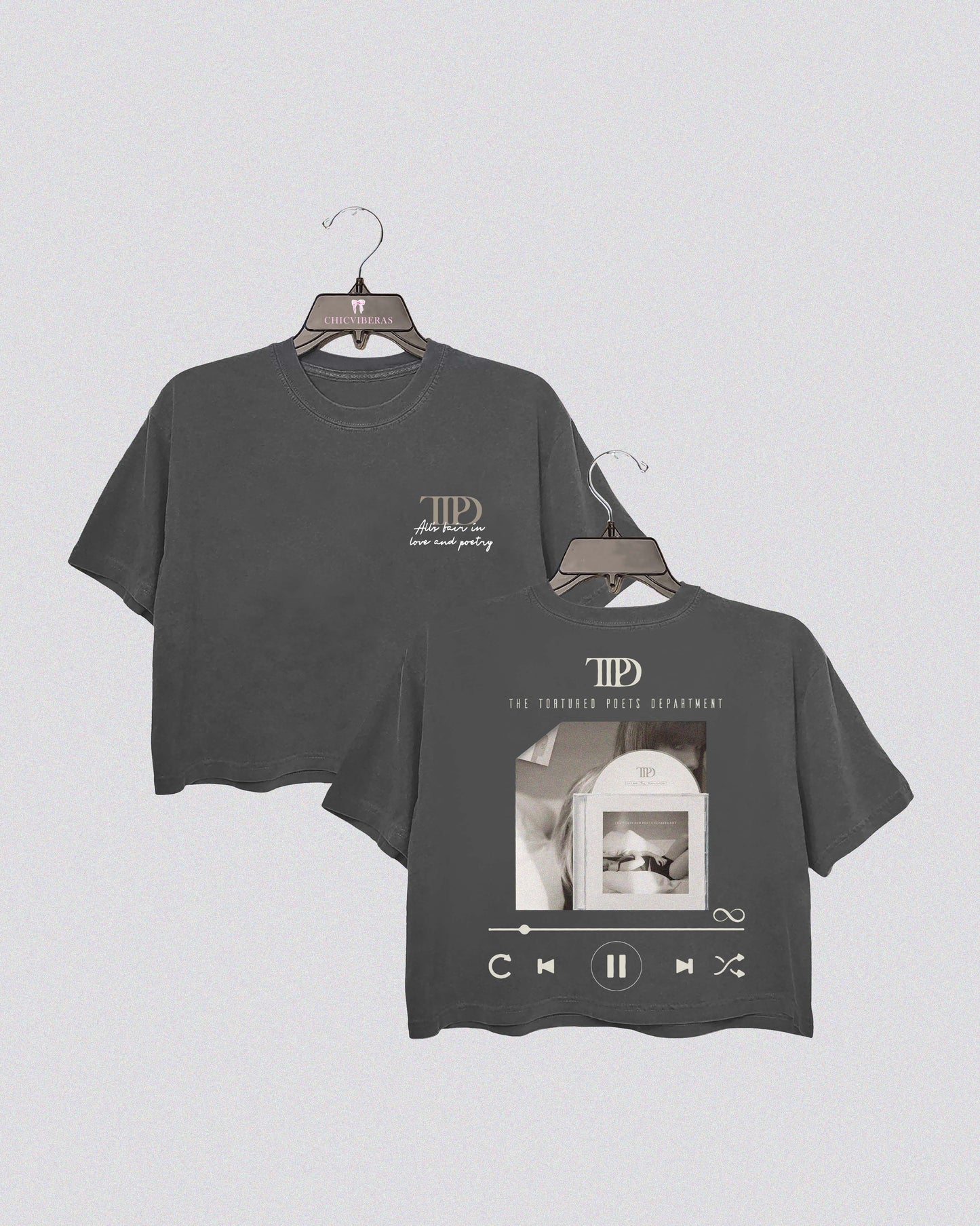 TTPD Album Crop Shirt