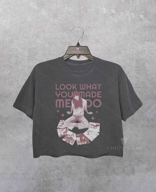 Look What You Made Me Do TS Crop Shirt