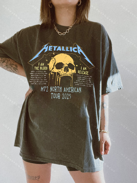 Vintage Metallica Rock Band tee