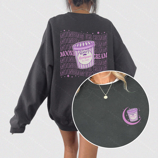 Moonbeam Ice Cream Music Crewneck