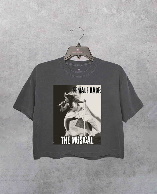 Female Rage The Musical TTPD Crop Shirt