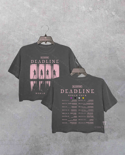 BlackPink Deadline World Tour Crop Shirt