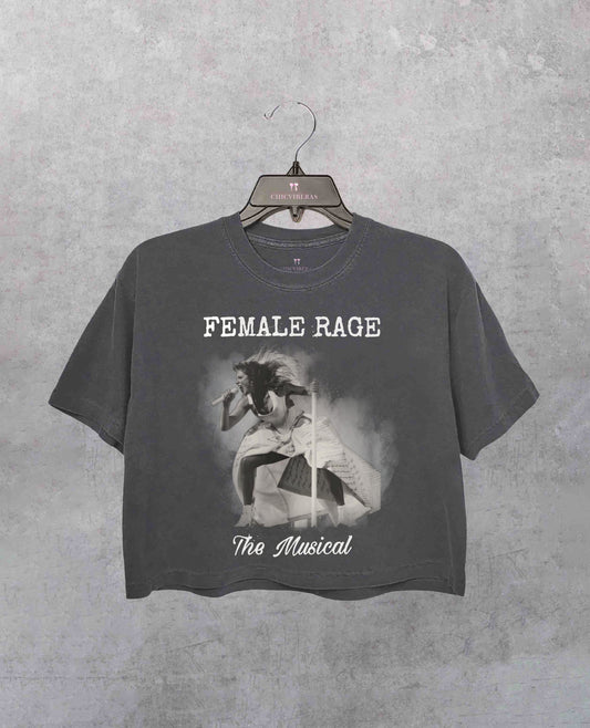 Female Rage The Musical Swiftie Crop Shirt