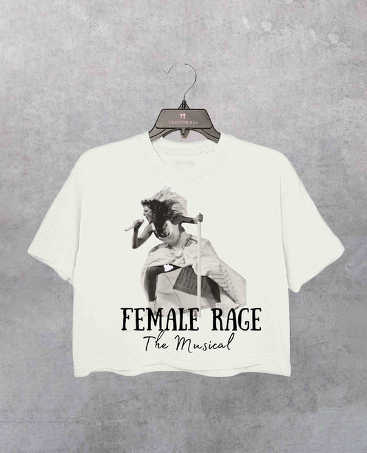 Female Rage The Musical Swiftie Crop Shirt