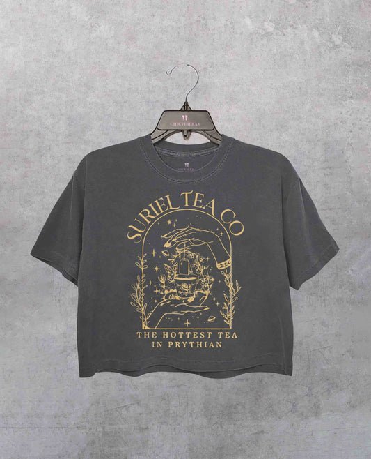 Suriel Tea Co Crop Shirt